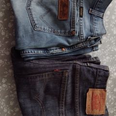 Collectable jeans Wrangler and Levis