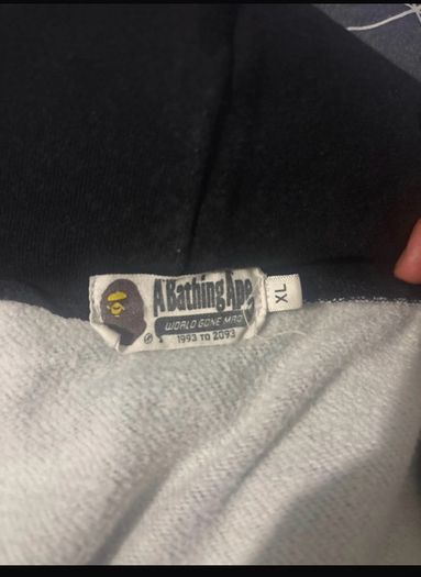 Bape hoodie Size XL