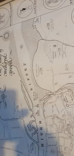 Map of Dublin city