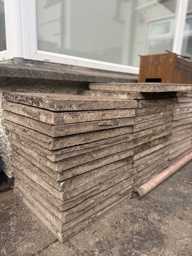 Patio slabs 60 - 45x45cm