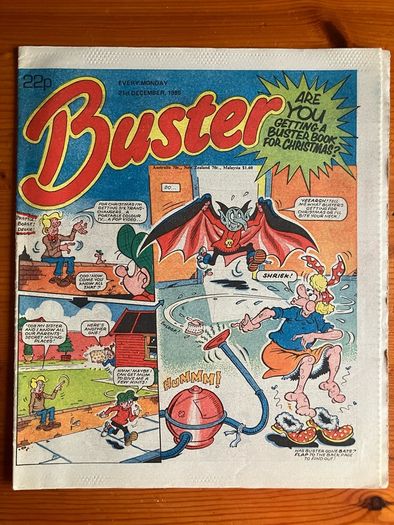 Comics: 'Buster' 1984-1985 (9 magazines)