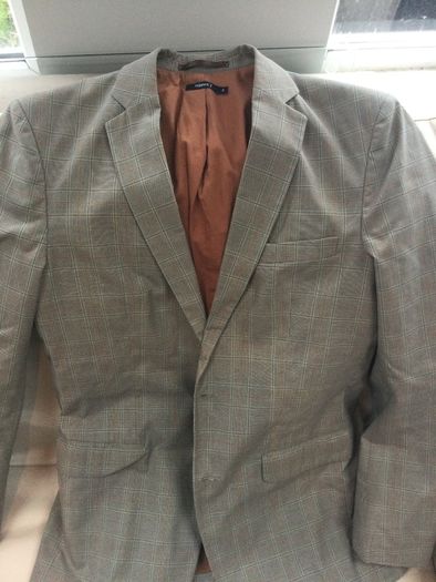 Filippa k mens check jacket fitted size 50 medium Swedish designer