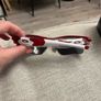 Oakley Flak Jacket XLJ Sunglasses Red Image 3