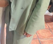Zara leatherette suit