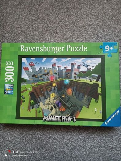 Minecraft jigsaw puzzle. Age9+