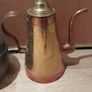 Unusual coffee pot brass & copper Image 6