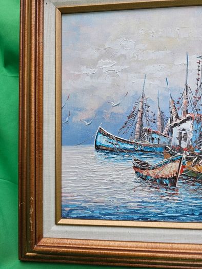 Classic Maritime Seascape (1993) An American Keepsake from MassachusettsArtist: Florence (Florenz)
