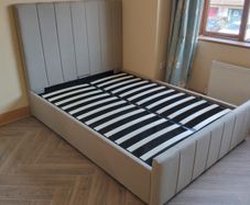 New Ottoman storage beds. Gaslift beds. double 4ft6 and king size bed. OPTIONAL Emma mattress available