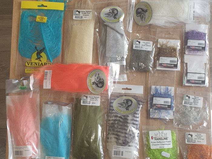 fly tying materials and equipment