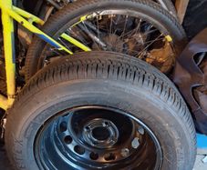 New wheel and tyre