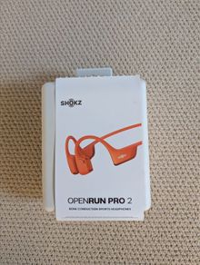 Shokz OpenRun Pro 2 Bone Conduction Headphones Orange