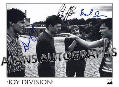 Joy Division Autographs