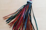 Libyan leather keyring