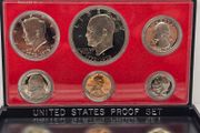 USA United States 1976 S Bicentennial Proof Coin Set Eisenhower Dollar to Penny in Original Holder with COA