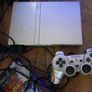 PlayStation 2 Slim Satin Silver PS2 Sony game Console Image 3