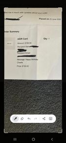 gift card
