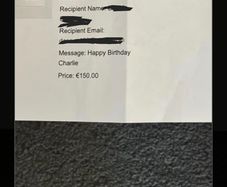 gift card