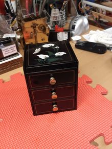 Jewellery box 3 drawers