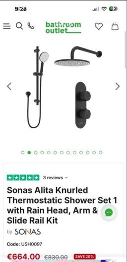 sonas shower