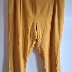 Yellow Suit Trousers Size 18