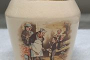 Arthur Wood jam pot 1950s Dickens