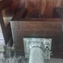 solid oak cabinet/sideboard  coffee table and side tables  for sale Image 8