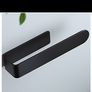 Black Hand Towel Holder Image 2