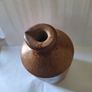 Antique stoneware ink bottle with salt glaze finish and pouring spout Image 2