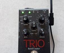 Digitech Trio Band Creator with footswitch and power supply