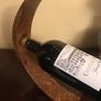 Olive Wood Wine Bottle Stand Image 2