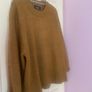Stradivarius Ochre Soft Touch Oversized Sweater Jumper Image 7