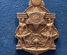 Gold filled medal