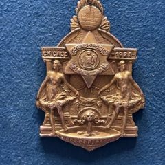 Gold filled medal