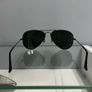 Ray Ban Aviator Black Sunglasses Large Image 6