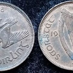 [#997] - Ireland 1937 | Irish 1/4d | Farthing | Woodcock | KM.1 | UNC