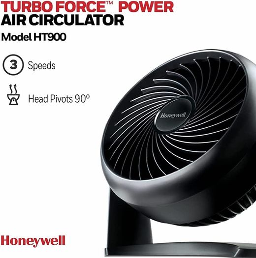 TurboForce Power Fan Quiet Operation Cooling, 90 Degree Variable Tilt, 3 Speed Settings, Wall Mount Feature, Table Fan (FREE SHIPPING)