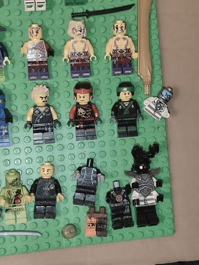 Lego Ninjago Figure Bundle and Accessories