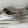 ECCO LEATHER SHOES. Ladies. EU 39 UK 6.   Colour Muted Aluminium Silver. Total comfort. 120 euro new. In very good lightly used condition. Image 8
