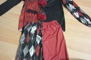 Clown Costume with Wig