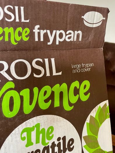 New Vintage Pyrosil Casserole Dish Spice of Life La Romarin 1970s with Lid and Original Box Unused