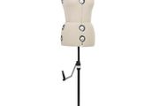 Adjustable Dress Form Female Cream M Size 40-46