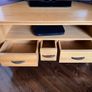 Solid wood TV Stand and Side Table Image 4