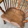 Late Victorian high back Windsor Armchair. Image 3