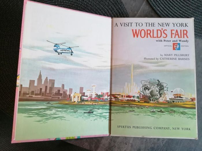 A Visit To The New York World's Fair 1964 Official Book Mary Pillsbury