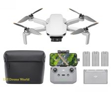 DJI Mini 4K Fly More Combo Camera Drone (3 Battery +RC-N1C)