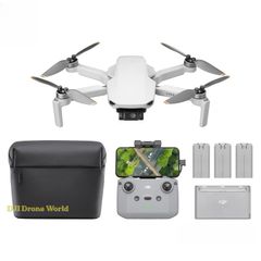 DJI Mini 4K Fly More Combo Camera Drone (3 Battery +RC-N1C)