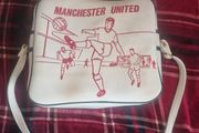 Vintage Manchester United 1970 Football Bag