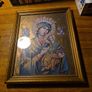 Rare Find Vintage Framed Picture Our Lady of Perpetual Help Image 5