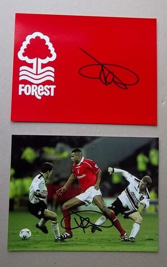 Nottingham Forest Autographs and other items