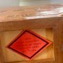 Vintage Mid-Century Chinese Parquet Wooden Tea Box (12cm) Image 7